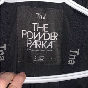 TNA The Powder Parka Black XL